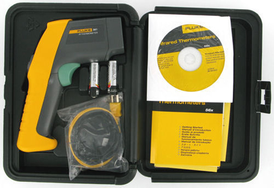Fluke 561 HVAC Infrared & Contact Thermometer