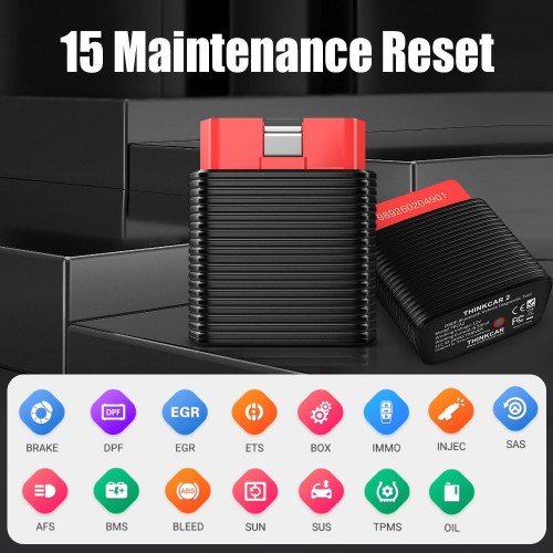 ThinkCar 2 Professional OBD2 Bluetooth for iOS Android Auto Scanner OBD 2 Car Diagnostic Code Reader Automotive Tools
