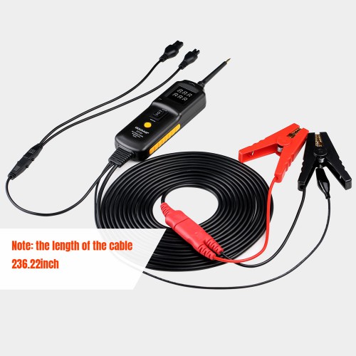 GODIAG GT101 PIRT Power Probe DC 6-40V Vehicles Electrical System Diagnosis/ Fuel Injector Cleaning and Testing/ Current Detection/Relay Testing