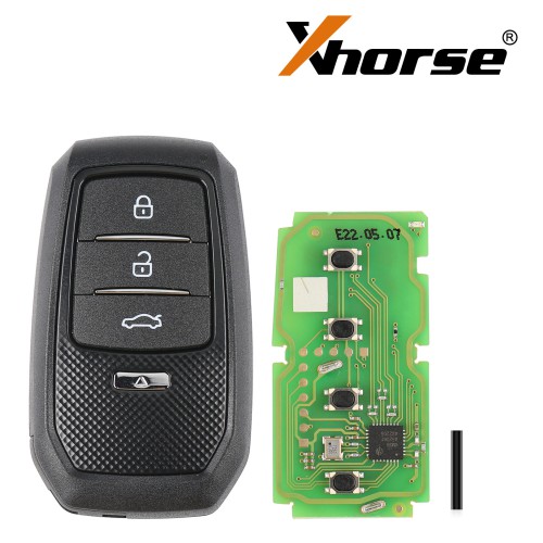 XHORSE XSTO01EN FENG.T Universal Smart Key Type B (Chromed Button)