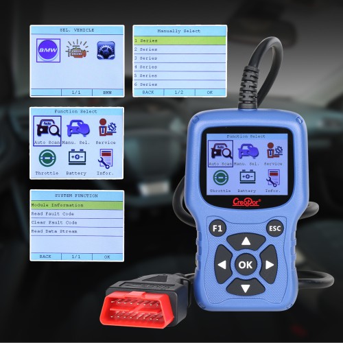 AUTEL MaxiAP AP200H Wireless Bluetooth OBD2 Scanner for All Vehicles (Android/iOS)