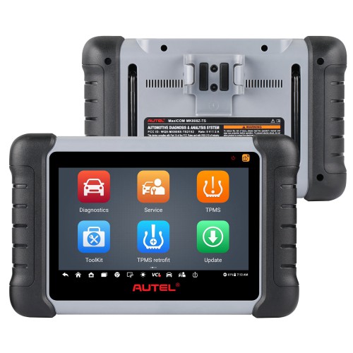 AUTEL MaxiCOM MK808Z-TS Car Scanner, 2022 Bidirectional Tool with 36+ Service, All Systems Diagnoses, Top TPMS Relearn Programming Scanner, Bluetooth