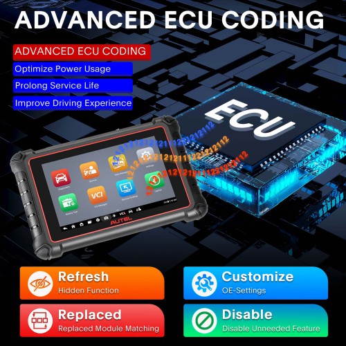 AUTEL MP900Z-BT OE-level System Coverage Support DoIP & CAN FD