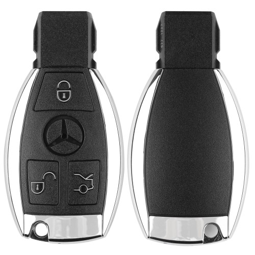 Benz Smart Key Shell 3 Buttons Single Battery without Logo