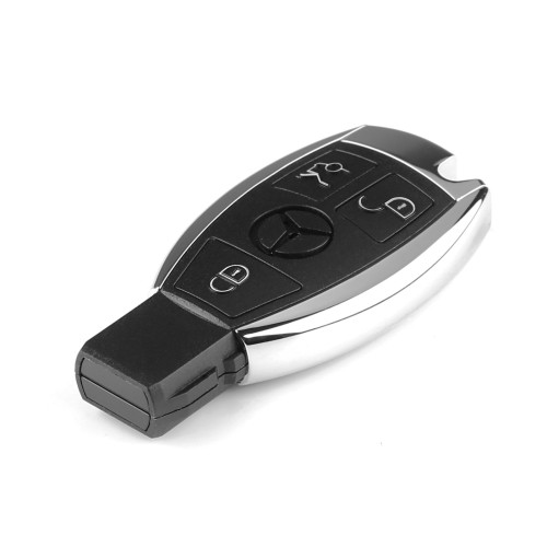 Benz Smart Key Shell 3 Buttons Single Battery without Logo