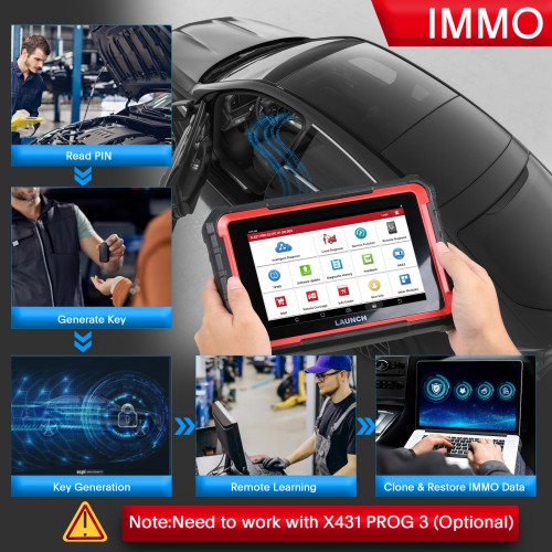 Launch X431 PRO ELITE Auto Full System Car Diagnostic Tools CAN FD Active Tester OBD2 Scanner EU & UK Version