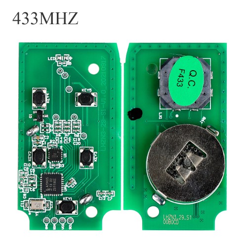 Lonsdor 2018+ JLR Key 433MHz/ ID Can Be Modified/ RKE Function / PKE Function / Smart Start/ Emergency Start