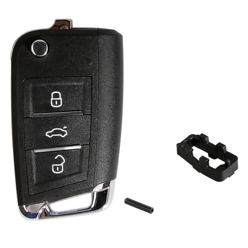 XHORSE XKMQB1EN for VW Remote Key MQB Style 3 Buttons for VVDI Key Tool