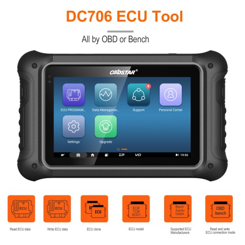 OBDSTAR DC706 ECU Tool + ECM + TCM + BODY