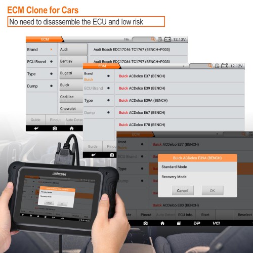 OBDSTAR DC706 ECU Tool + ECM + TCM + BODY