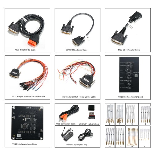 Xhorse MULTI-PROG Pro-level Programmer Read, Write, Clone ECU TCU Support Factory Usage Mode for Batch Programming of Chips