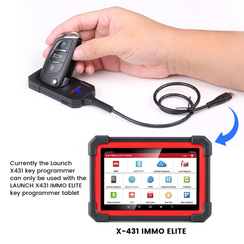 Launch X431 Key Programmer + Super Chip + 4 Sets of Smart Keys