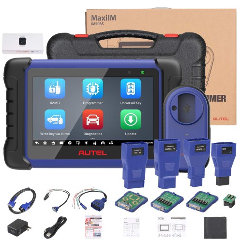 Autel MaxiIM IM508S Key Programming Tool with XP200 Programmer, Bi-Directional Control Scan Tool with OE All System Diagnostics, 34 Special Services