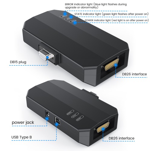 Launch X431 IMMO Programmer  X-PROG3 PC Adaptor Overseas Online Configuration