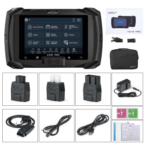 Lonsdor K518 PRO-FCV All-in-One Key Programmer 5+5 Car Series Free Use Support Multi-language