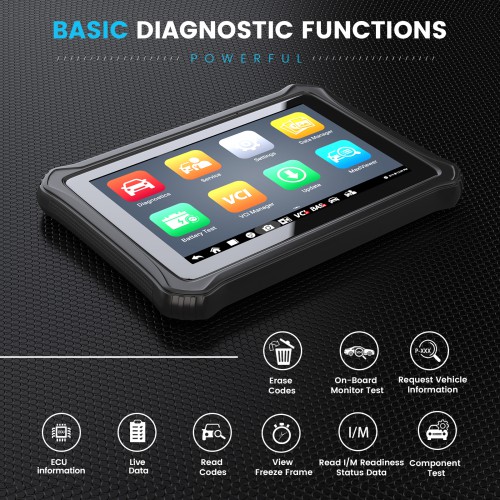 OTOFIX D1 Bi-directional Diagnostic Scanner Car Diagnostic Tool Professional Vehicle Diagnostic Machine ECU Remapping, DPF Regeneration, EPB Reset, BM