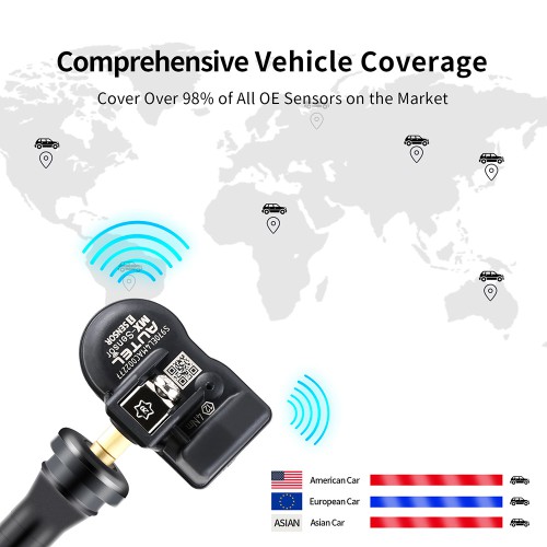 Autel MX-Sensor 433/315MHz  2 IN 1 橡胶