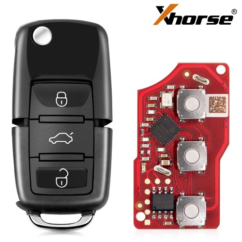 XHORSE	XKB520EN Second Generation Wired Remote, Supports Wireless Programming