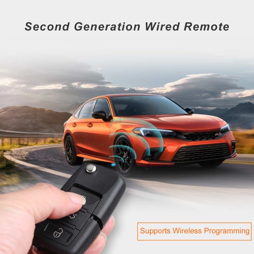 XHORSE	XKB520EN Second Generation Wired Remote, Supports Wireless Programming