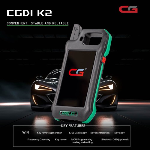 CGDl K2 Remote Key Programmer Professional Multi-functional Smart Locksmith Key Tool Remote Generator