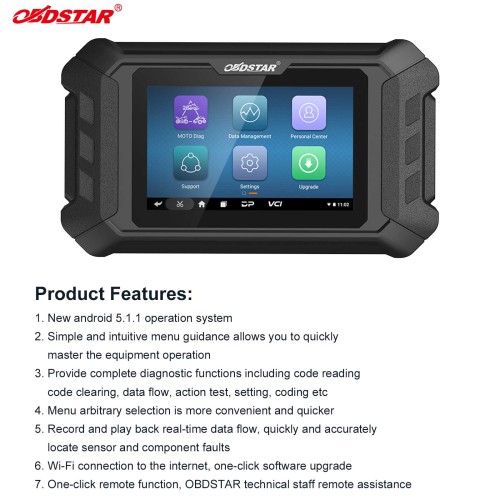 OBDSTAR iScan Piaggio Intelligent Motorcycle Diagnostic Equipment for PIAGGIO