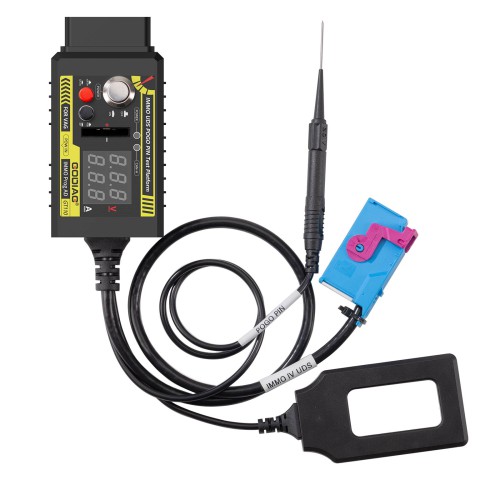 GODIAG GT110 FOR VW Audi Skoda Seat CAN-Bus UDS 4th Generation IMMO System Test Platform Cable with POGO PIN to Read & Write POGO PIN Data