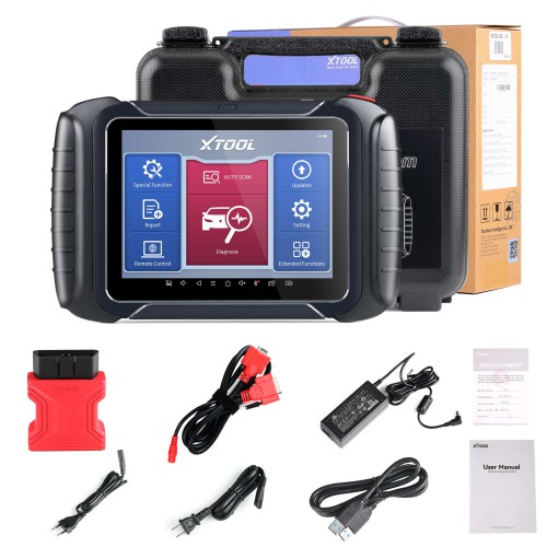 XTOOL D8 Professional Automotive Scan Tool 2022 Newest, Bi-Directional Control OBD2 Car Diagnostic Scanner, ECU Coding, 31+ Services, Key Programming,