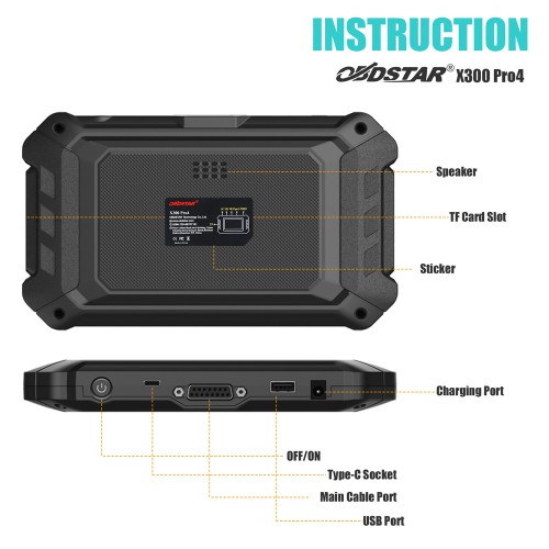 OBDSTAR X300 PRO4 IMMO System Auto Key Programmer  for Locksmith