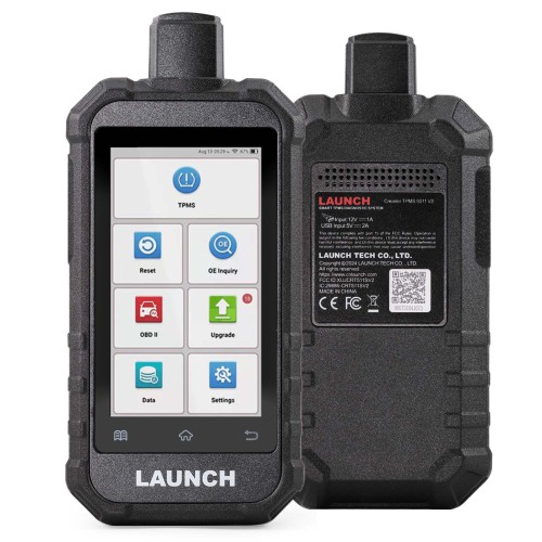 LAUNCH Creader TPMS 5011 V2 TPMS Activation and Diagnostic Tool WIFI Upgrade 12 Reset Functions Activate 315/433MHZ & 2.4Ghz Tire Pressure Sensors