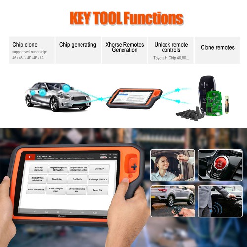 XHORSE XDKPO2GL VA Version KEY TOOL PLUS Support VAG Volkswagen, Audi, Porsche, Toyota, Honda, Ford, Buick, Chevrolet