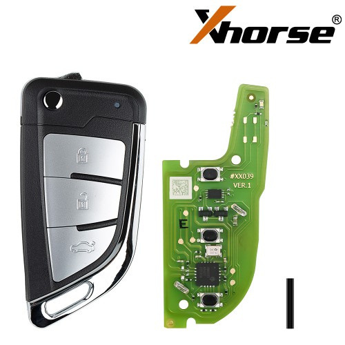 XHORSE XEKF21EN Style II Universal XE Series Smart Remote With 3 Buttons Super English Version