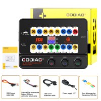 GODIAG GT100+ AUTO TOOLS OBD II Break Out Box ECU Connector