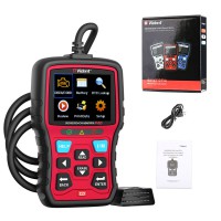 VIDENT iEasy310 Pro(Red) Enhanced OBD2 Automotive Scanner Professional OBDII Code Reader Engine Fault Scan Tool Car Diagnostic Tool