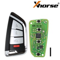 XHORSE XSKF20EN Knife Style Universal XS Series Smarty Remote With 4 Buttons for VVDI Key Tool VVDI2