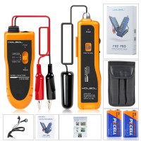 KOLSOL F02 Underground Cable Locator, Wire Tracer with Earphone, Cable Tester for Dog Fence Cables Irrigation Control Wires