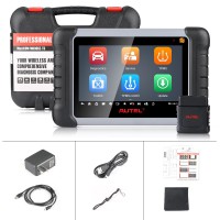 AUTEL MaxiCOM MK808Z-TS Car Scanner, 2022 Bidirectional Tool with 36+ Service, All Systems Diagnoses, Top TPMS Relearn Programming Scanner, Bluetooth