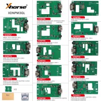 Xhorse MQB48 No Disassembly No Soldering 13 Full Set Adapters XDNPM3GL