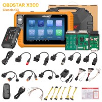 OBDSTAR X300 Classic G3 A1+A2 Support Programming of E-cars, Motorcycle, Marine (jet-ski) US Version