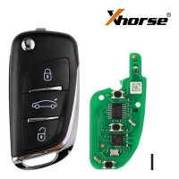 XHORSE XNDS00CH VVDI2 DS Type Wireless Universal Remote Key 3 Buttons 10pcs / lot