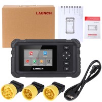 LAUNCH CRP129 HD Heavy-duty Diagnostic Tool Support DPF Regeneration, Urea Drive, Maintenance Light Reset, Injector Coding