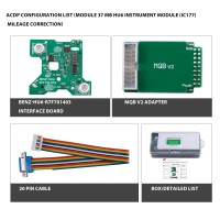 YANHUA ACDP Module 37 MB HU6 Instrument Module(IC177) Mileage Correction