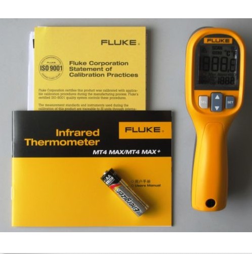 Fluke 59 Mini IR Thermometer Laser Infrared Digital Display High Precision  Handheld Tester Temperature Gun