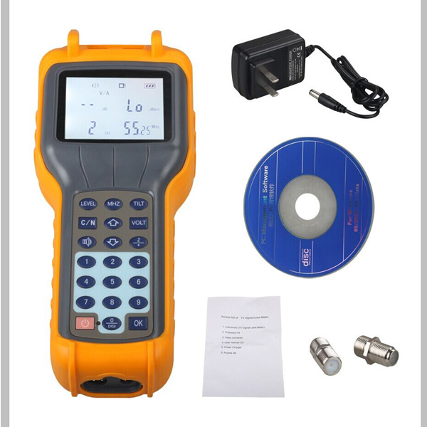 RY S110 CATV Cable TV Handle Signal Level Meter DB Best Tester 47-870MHZ 